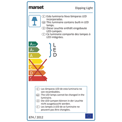 Marset - Dipping Light LED-Leuchte