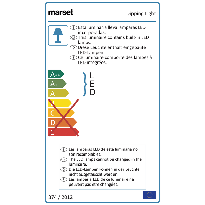 Marset - Dipping Light LED-Leuchte