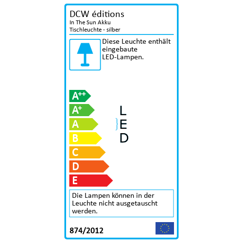DCW- In The Sun LED Tischleuchte